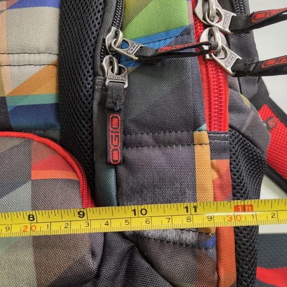 OGIO Urban Large 17” Laptop Backpack Black Spectrometric Multicolor Pattern - Picture 10 of 13